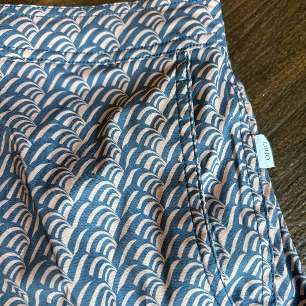 Onia Men’s Calder 6E Swim Trunks Optic Wave - Picture 2 of 10